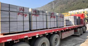 宿州 芝麻灰地铺石出货日常