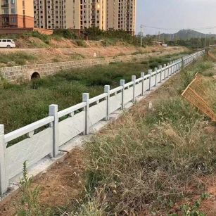 宿州 白麻河道栏杆效果展示图