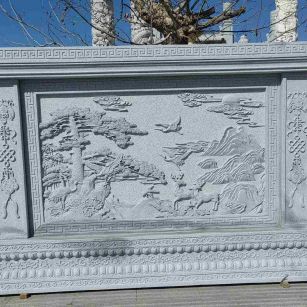 宿州 芝麻白大型照壁，屏风，影壁
