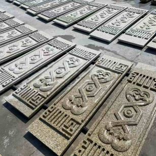 宿州 黄金麻花岗岩外墙雕刻板