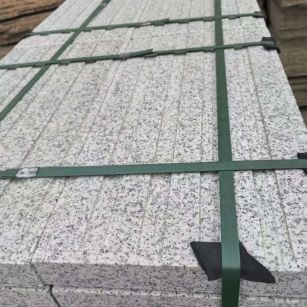 宿州 白麻花岗岩直行盲道石，盲条，地铺石