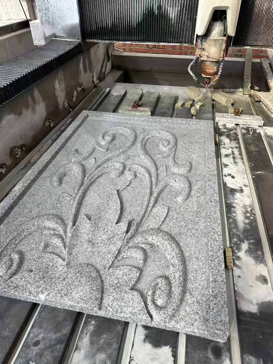 宿州 白麻别墅干挂雕花板