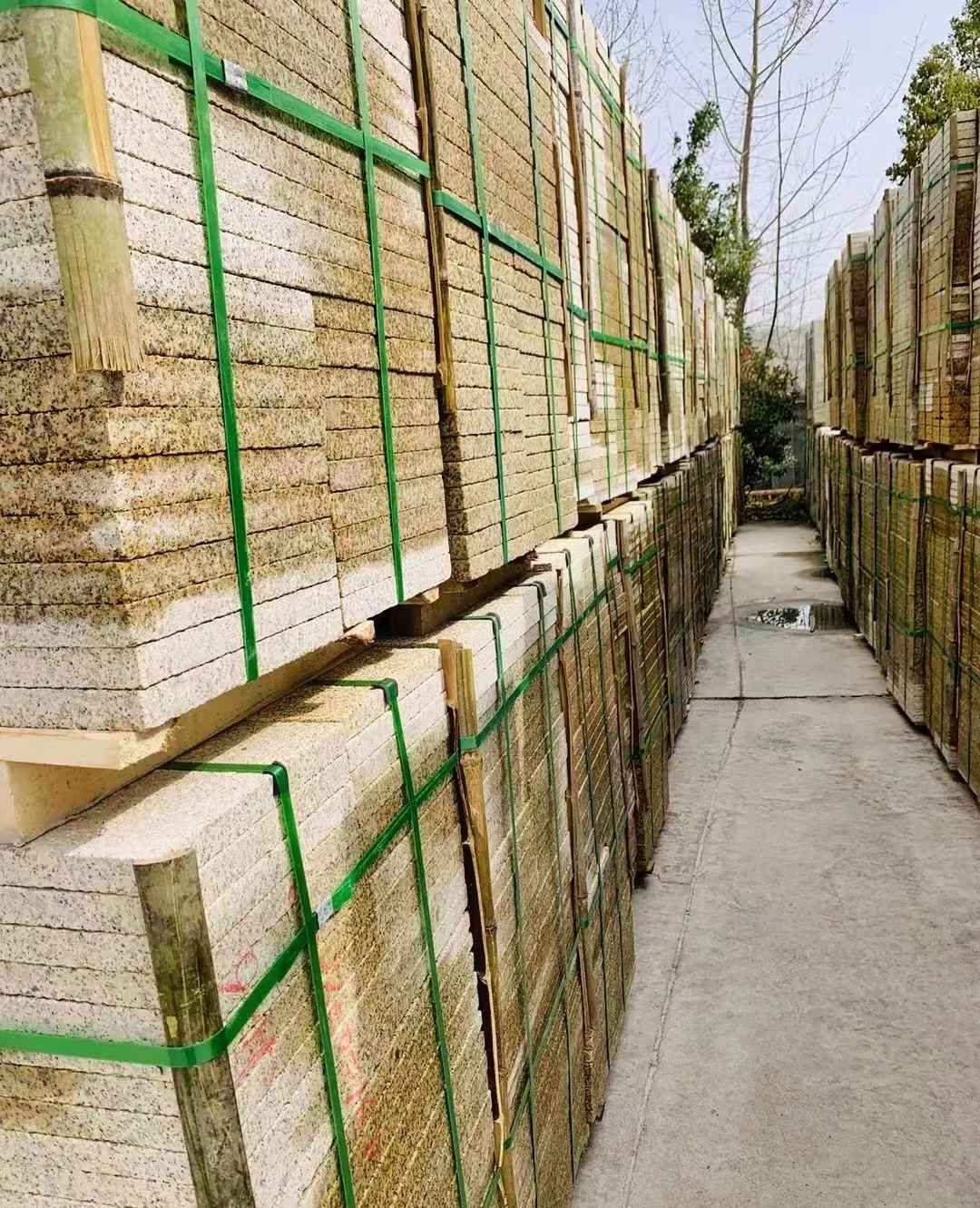 宿州 黄金麻花岗岩荔枝面地铺石