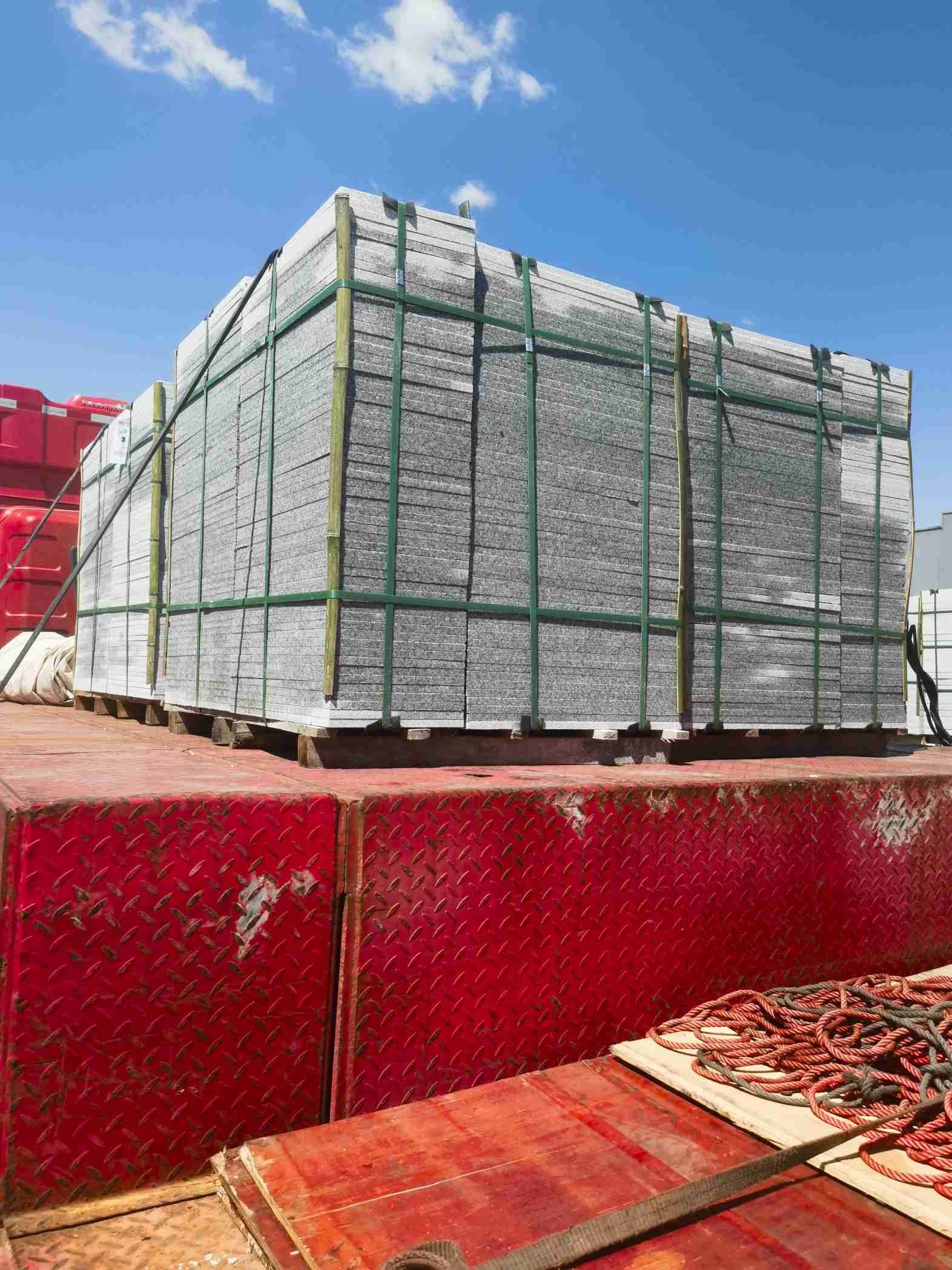 宿州 芝麻白火烧规格板地铺石300*600/600*600