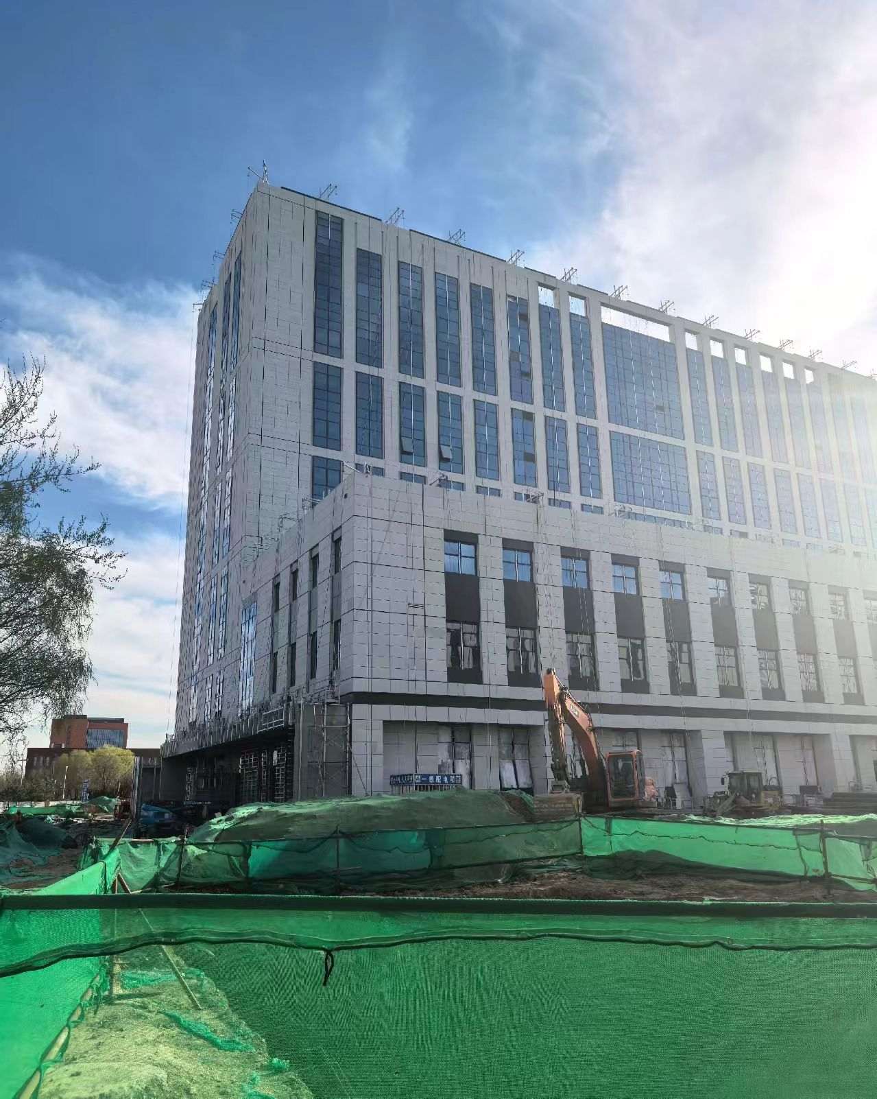 宿州 白麻花岗岩石材外墙干挂