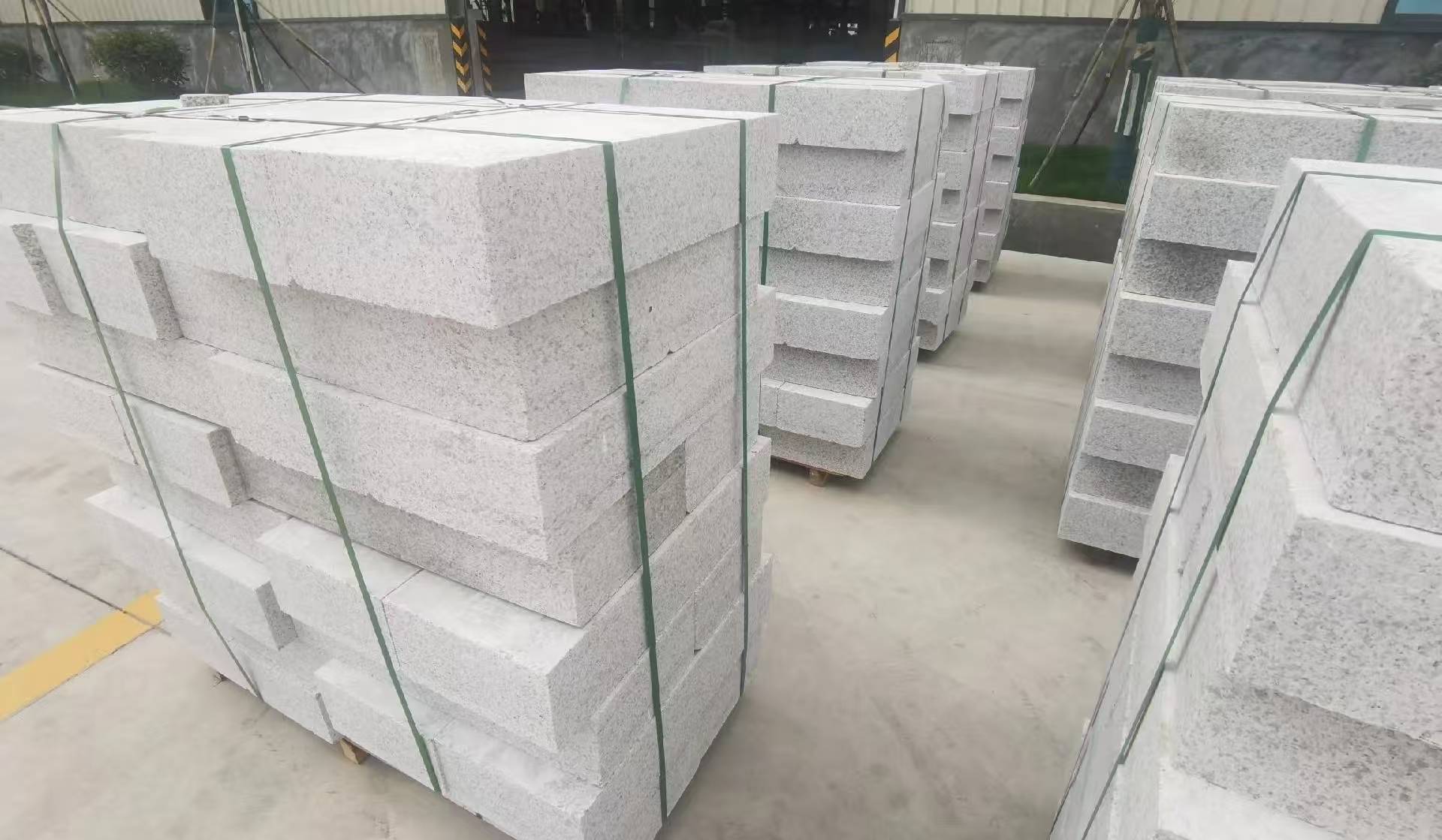 宿州 白麻花岗岩路沿石，立缘石，平缘石，路牙石，道牙石，马路牙子等