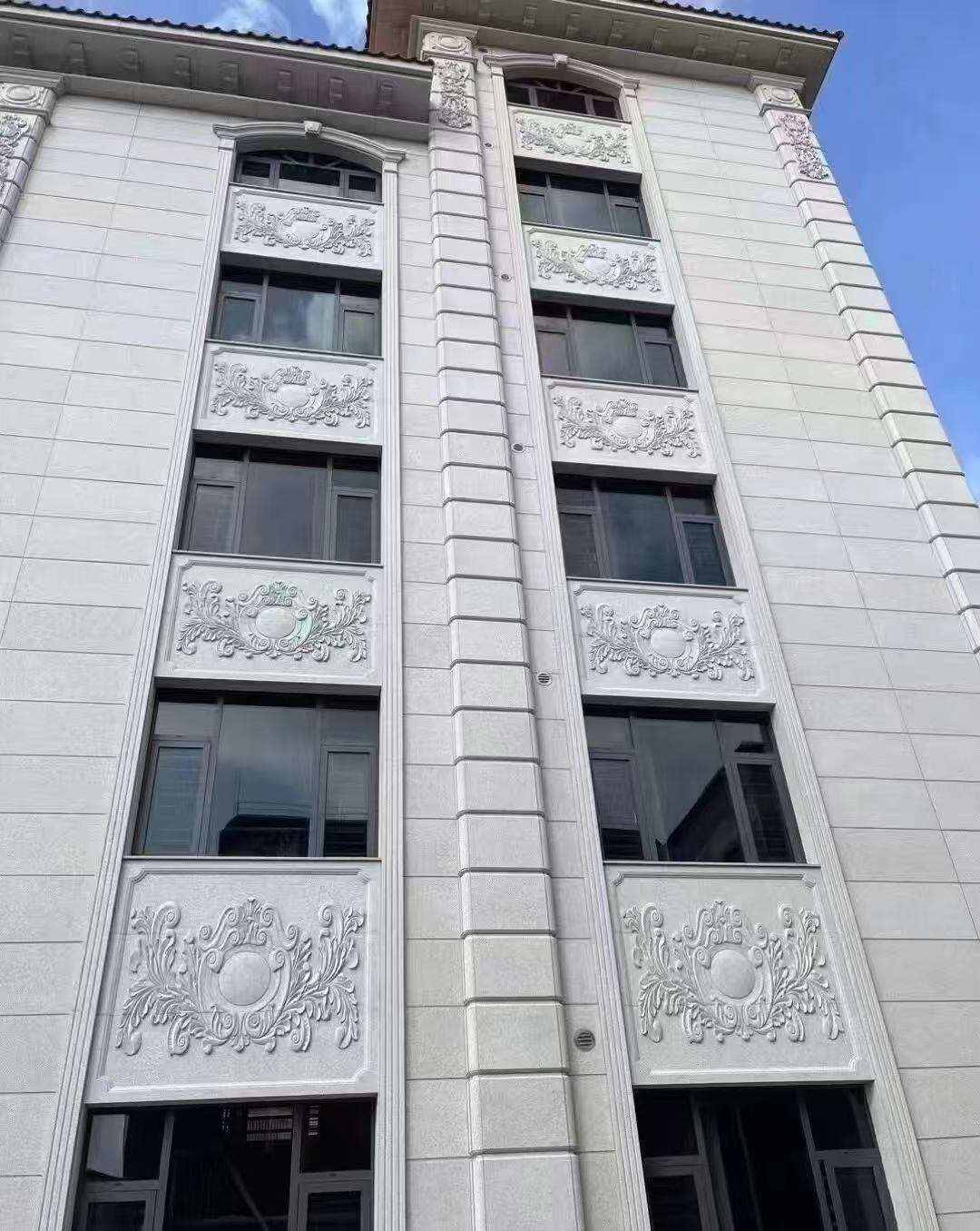 宿州 白麻荔枝面花岗岩别墅外墙干挂