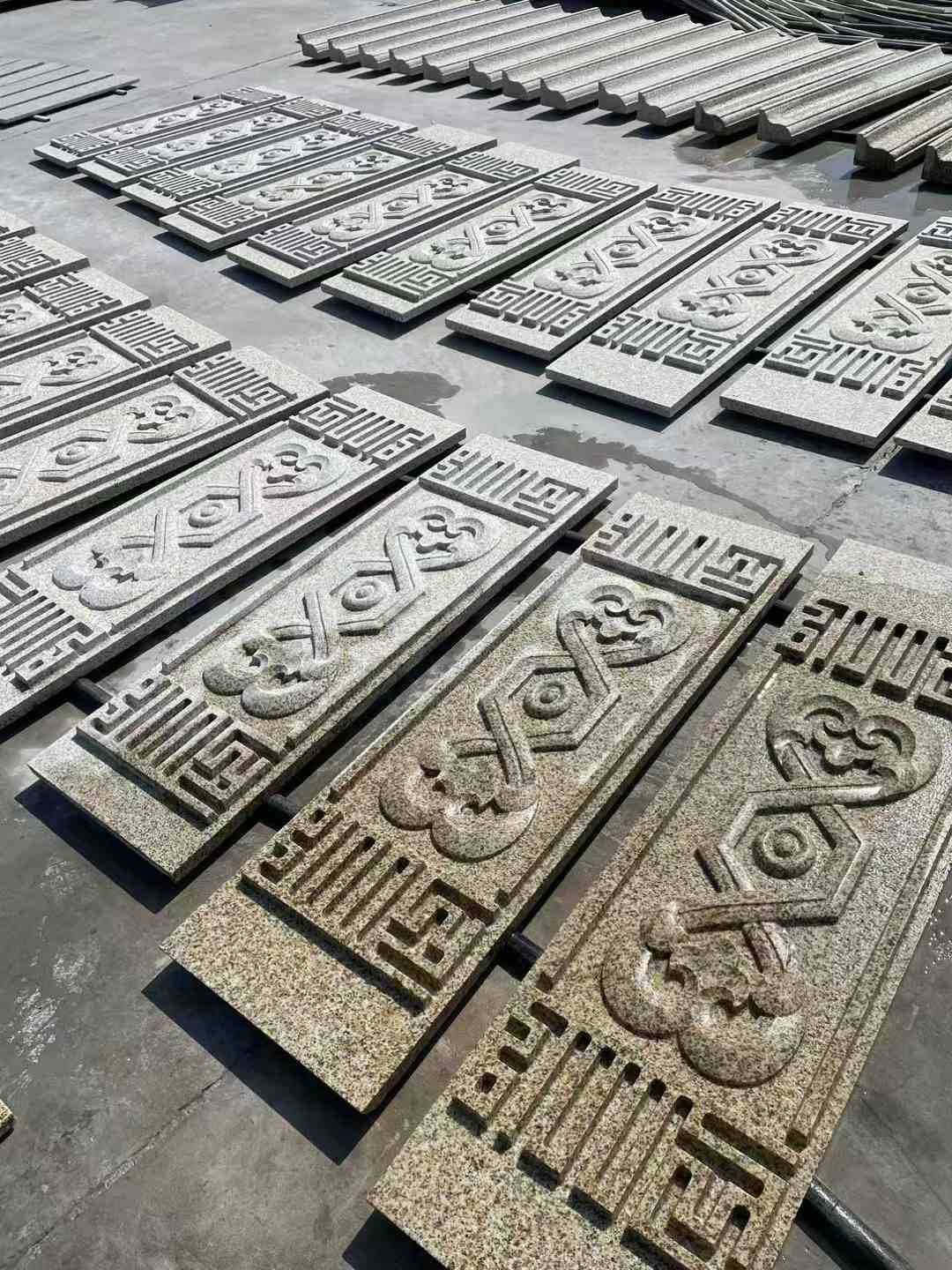 宿州 黄金麻花岗岩外墙雕刻板