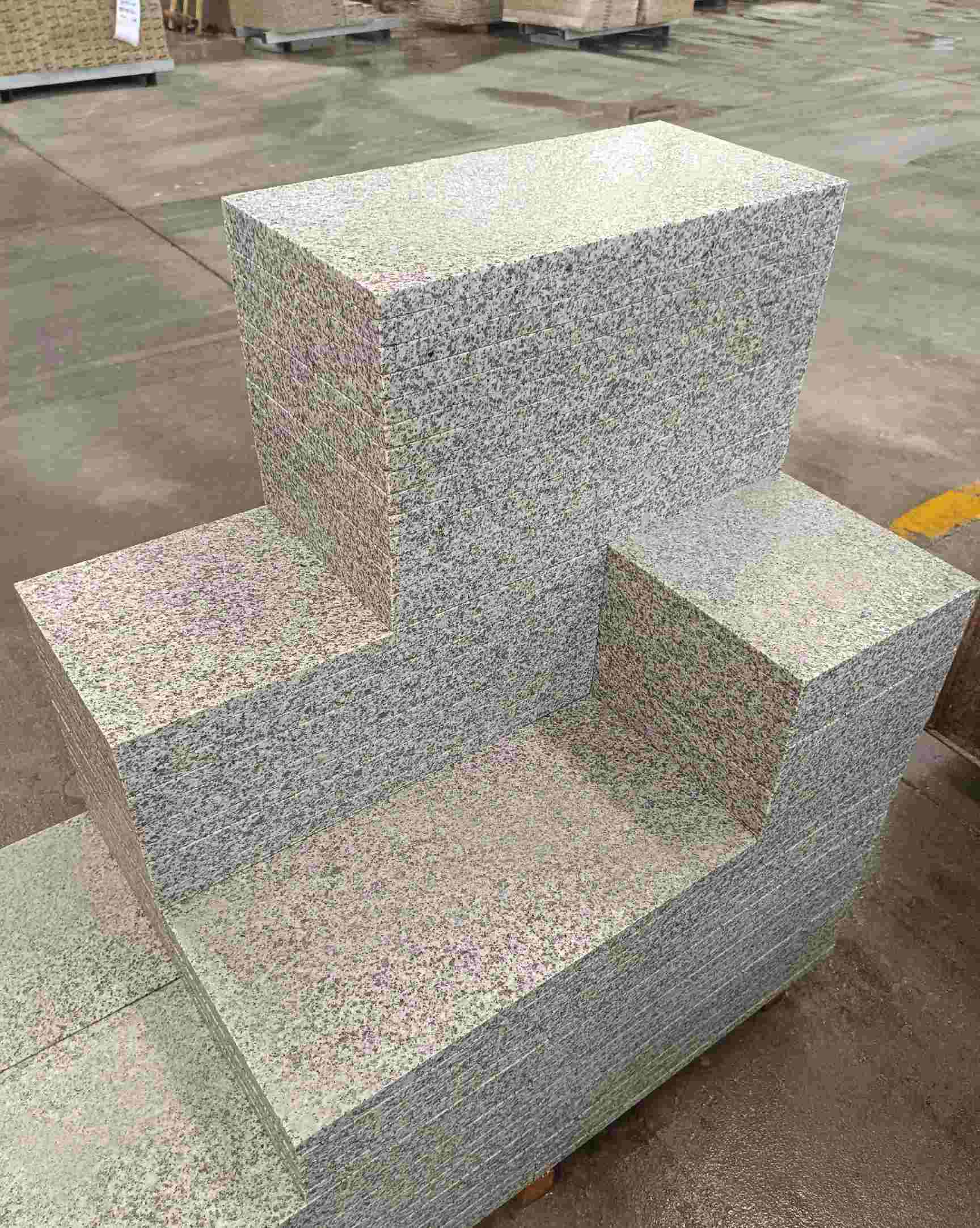 宿州 白麻花岗岩荔枝面地铺石