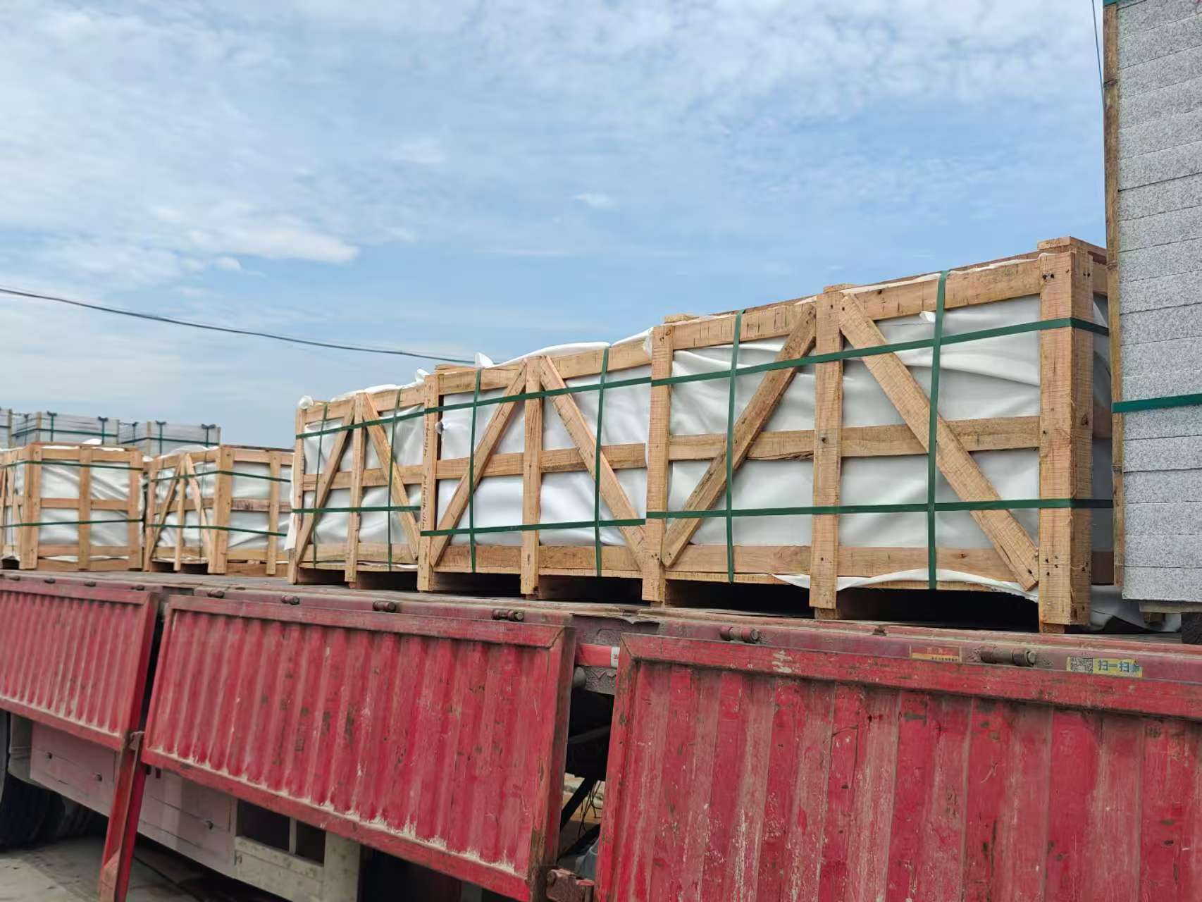 宿州 芝麻白花岗岩地铺石出口专车-泰国游